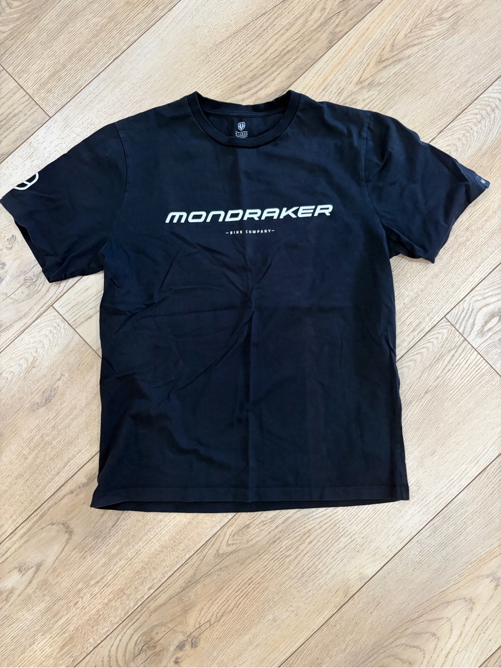 Mondraker DH Team Logo Black Graphic Logo Tee